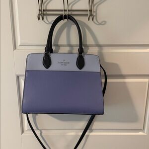 Kate Spade Lavender and Black Satchel